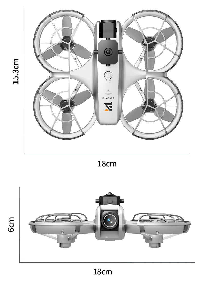 Professional Mini RC Drone 4K WIFI FPV HD Aerial Photography Brushless motor Optical Flow Positioning Dual Camera Quadcopter Toy