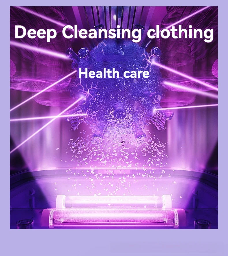 8L Portable Folding Washing Machine - Compact Bucket for Clothes, Socks & Underwear Cleaning, Ideal for Travel & Home Use