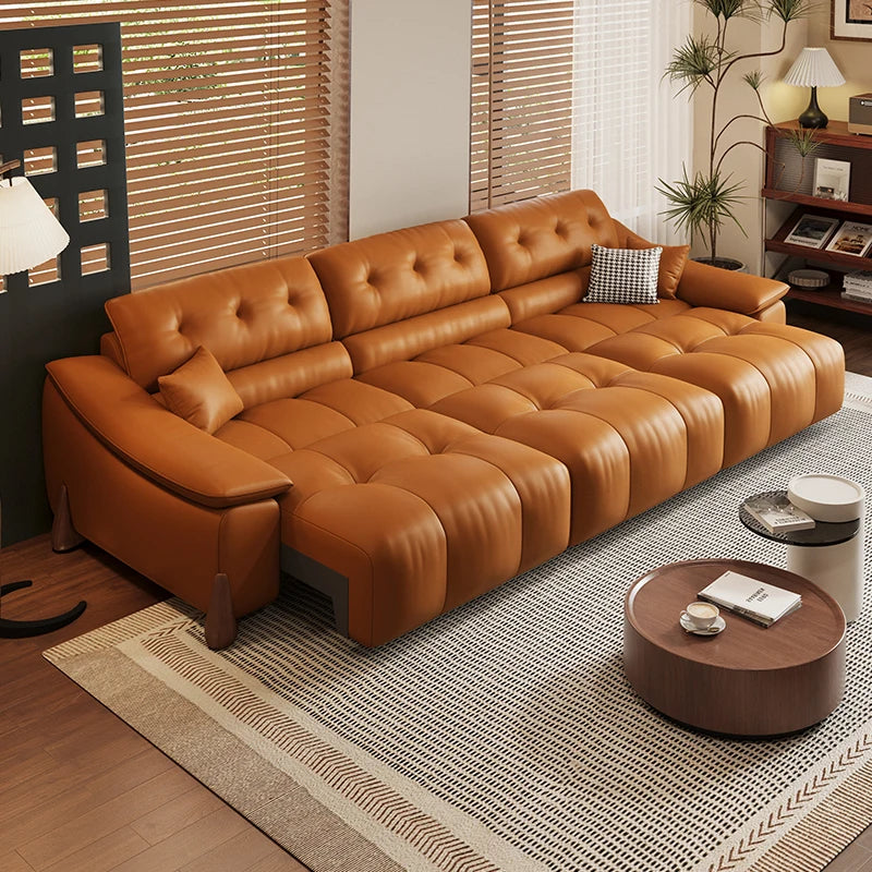 Classic Orange Living Room Sofas Puff Minimalist Nordic Bubble Living Room Sofas Memory Foam Fauteuils De Salon Furniture Home