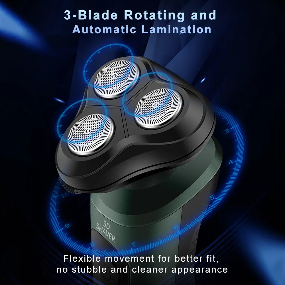 Electric shaver Blade Washable Easy-To-Detach Blade Comfortable Grip Fashionable Design Efficient Shaving Men's Shaver Gift