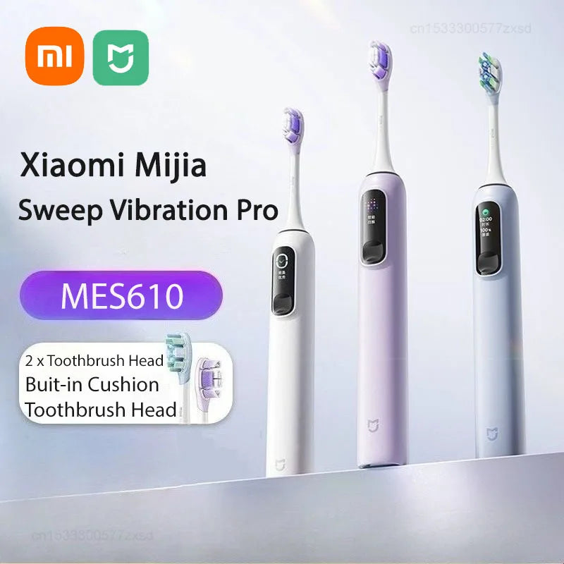 New Xiaomi Mijia Sonic Sweep Vibration Electric Toothbrush Pro Intelligent Tooth Surface Recognition Digital Display Reminder