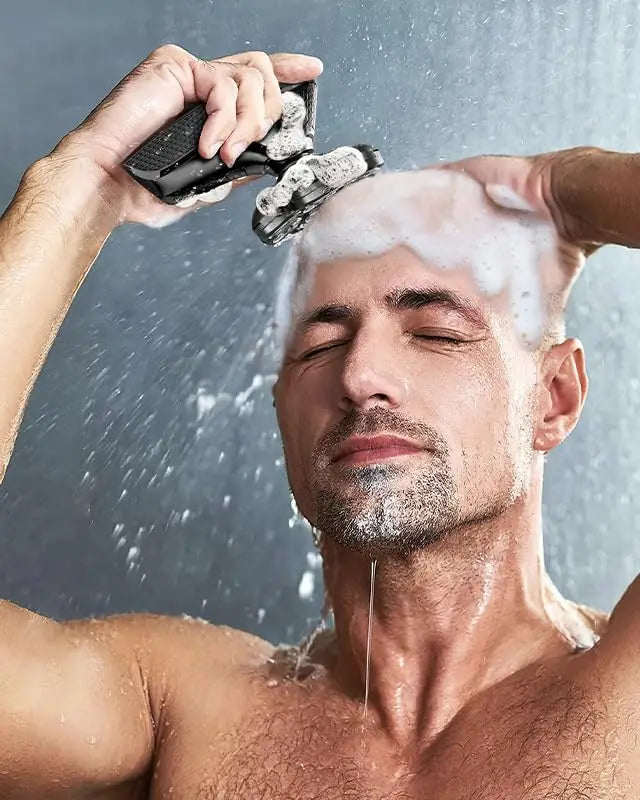 5 in 1 Shaver for Men Electric Shaver Powerful Bald Head Shaver Beard Shaving Machine For Men Razor Husband Gift Boyfriend