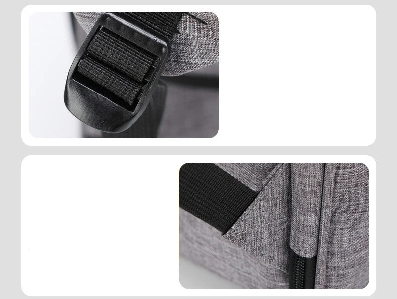 New Oxford Trolley Case Cat Carrier Backpack Travel Pet Bag with Reflective Stripe Outdoor Small Animals Rabbit Kitten Dog Bag