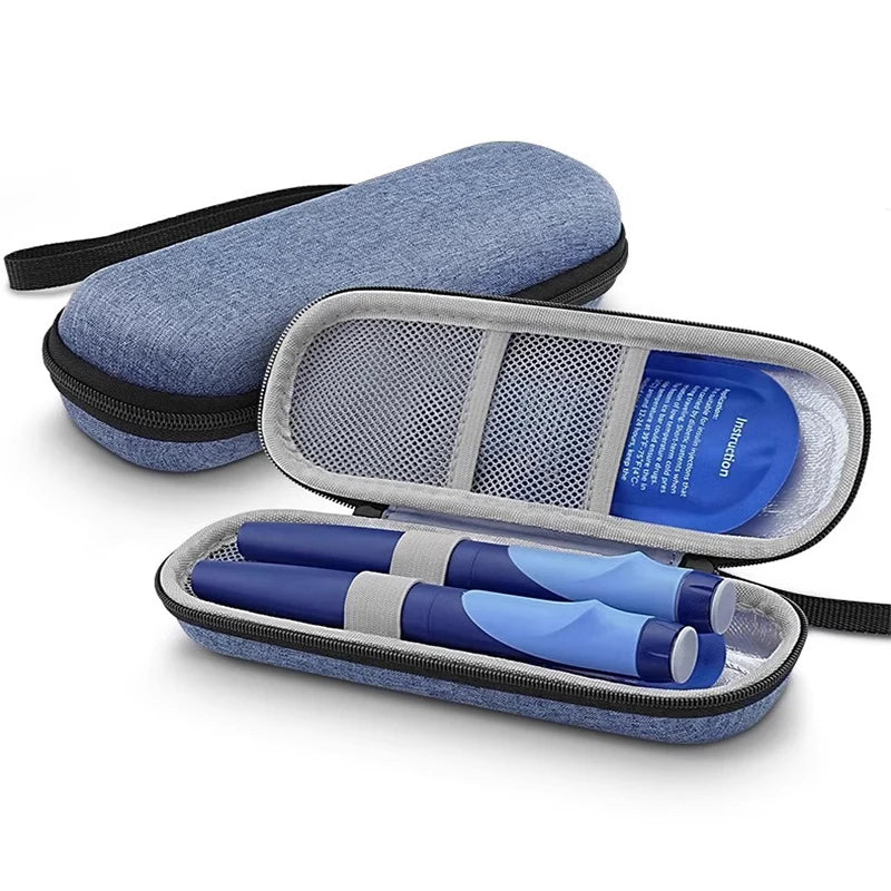 Portable Insulin Cooling Bag Carry-on Protector Waterproof Diabetic Medication Storage Bag for Insulin Pen Daily Life and Trips