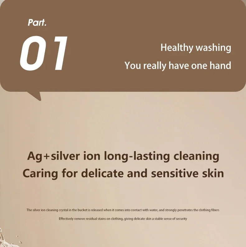 Portable Small Washing Machine Automatic Makeup Brush Cleaner Household Mini Washing Machine for Socks Underwear Panties Washer