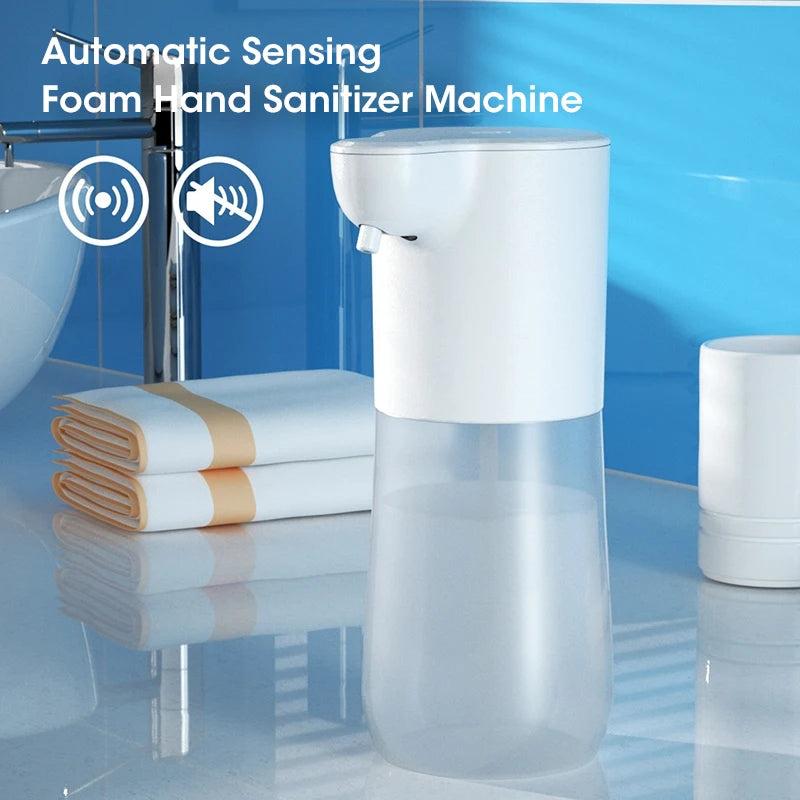 Automatic Soap Dispenser Soap Foam Dispenser Smart Sensor Soap Dispenser Contactless USB Charging 350ml Hand Sanitizer Machine