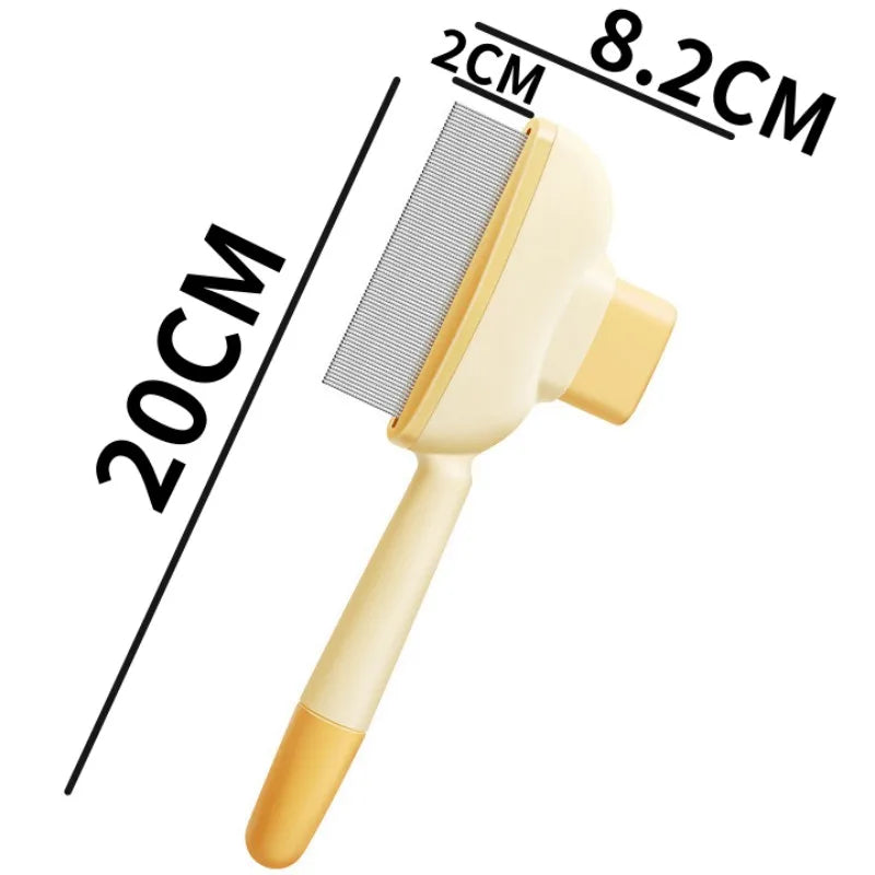 Dog Comb Pet Hair Remover One Button Dogs Brush Self-cleaning Cat Brush Massage Combs for Dog Grooming Brushes for Pet Products