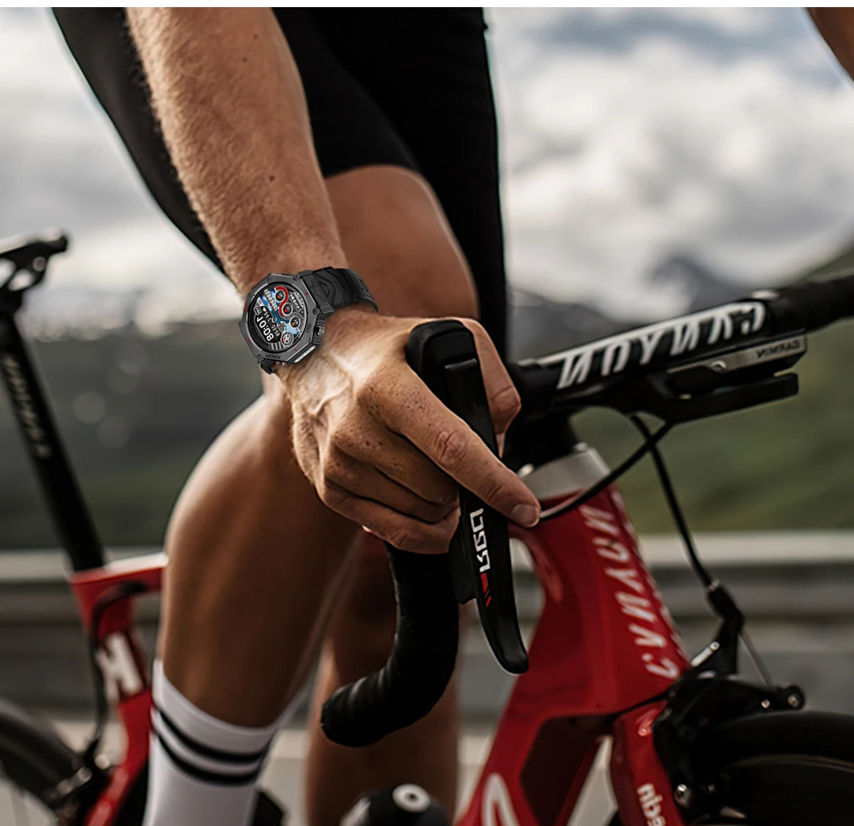 Military Smart Watch T-Rex 3 Bulit-in GPS Compass Altimeter Barometric 10ATM IP69K Waterproof AMOLED Bluetooth Call Smart watch