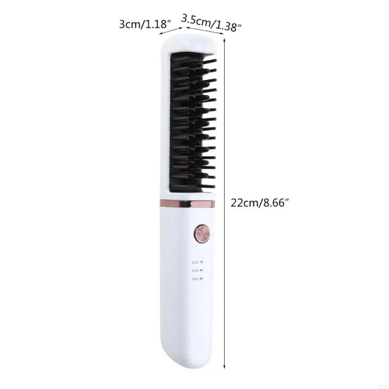 A0NC 2-in-1 Hot Air Spin Brush for Styling and Frizz Control, Negative Ionic Hair Dryer Brush, 3 Levels Temperature Control