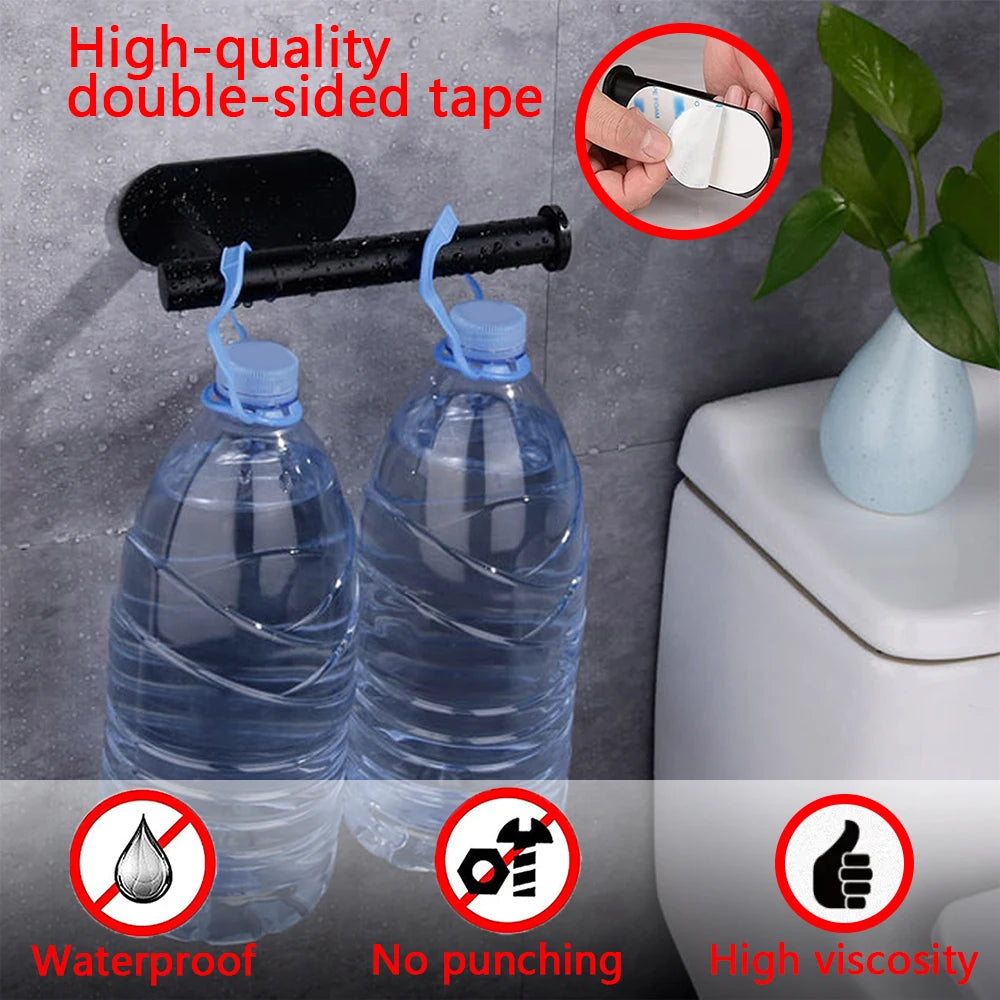 1~2PCS Toilet Paper Rack Bathroom Paper Towel Holder Adhesive Absorbent Paper Dispenser WC Kitchen Hardware Storage Accessories