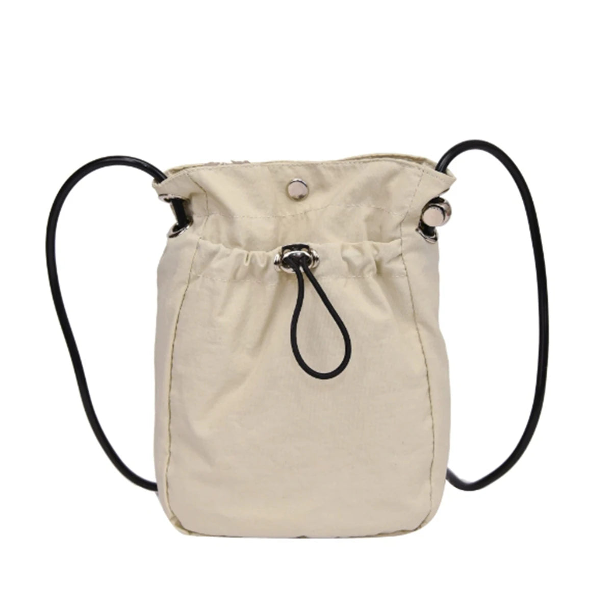 Nylon Crossbody Bag Soft Mini Phone Wallet Multifunctional Square Shoulder Bag Crossbody Purse Canvas Purse Messenger Bag