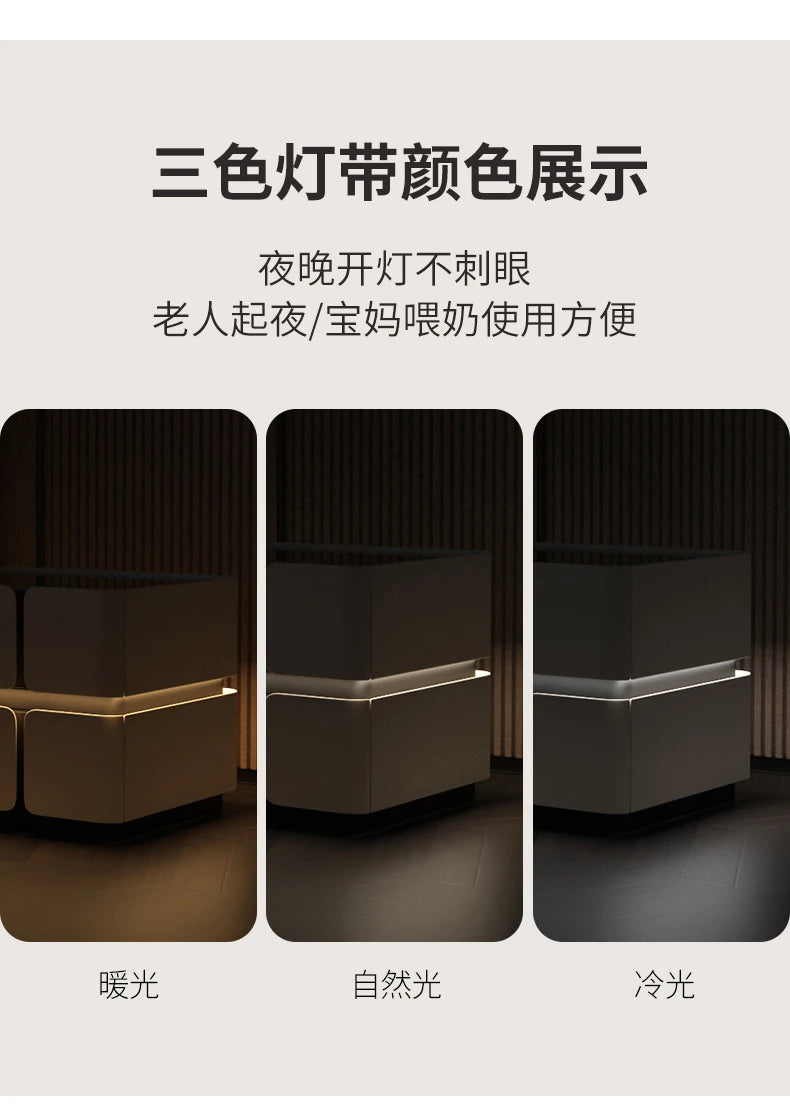 Modern Quality Nightstand Delicacy Nordic Storage Italian Bedside Table Beauty Trendy Mesa De Cabeceira Para Quarto Furniture