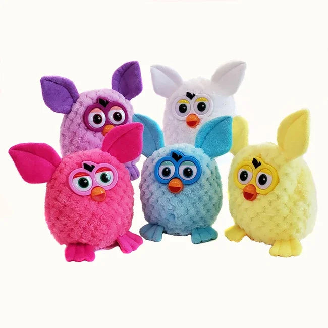 Hasbro Furby Plush Talking Electronic Pet Toys Owl Interactive Recording Smart Doll Kids Birthday Gifts 15CM