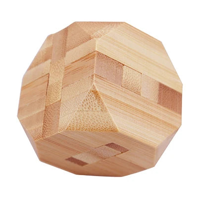 Wooden Kong Ming Lock Lu Ban Lock IQ Brain Teaser Educational Toy for Kids Children Montessori 3D Puzzles Game Unlock Toys Adult
