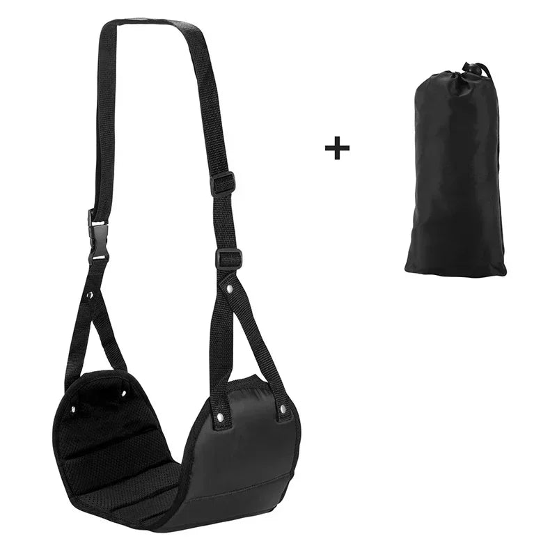 2025 New Airplane Footrest With Adjustable Strap, Portable Hammock Leg Rest, Perfect Travel Accessories