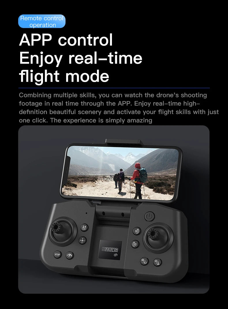 DWi X226 VR FPV Drone 4K HD Dual Camera Aircraft Brushless Motor WIFI 5G RC Quadcopter Optical Flow Positioning Mini Drone Toys