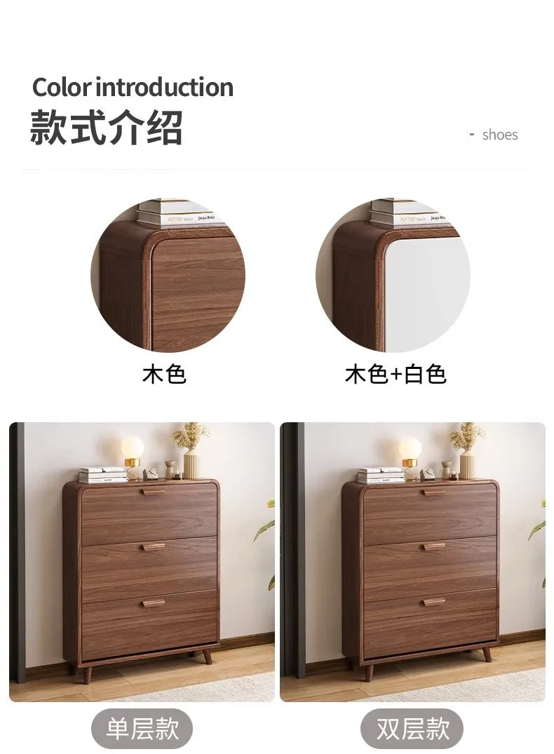 Designs Large Shoe Cabinet Closed Luxury Door Space Saving Shoe Cabinet Multi Layer Display Schonen Kast Entrance Hall Furniture