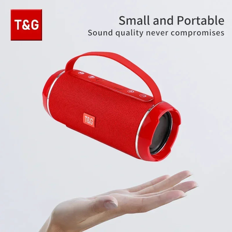 T&G TG116C Bluetooth Speakers Wireless Powerful Portable Speakers Box Outdoor Speaker Subwoofer Music Center Boom Box With Radio