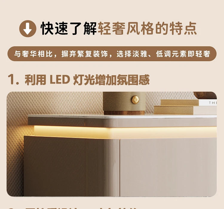 Simple Space Saving Cabinets Living Room Portable Storage Modern Trendy Display Cabinet Simple Luxury Vitrina Furniture