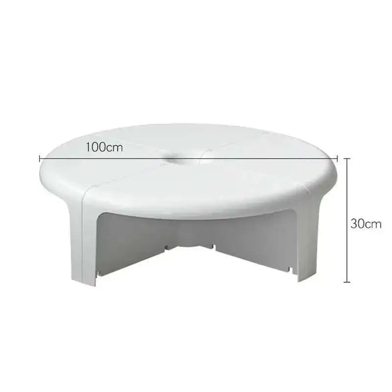 Nordic Round Color Side Table Creative ABS Plastic Coffee Tables Designer Living Room Furniture Modern Home Storage Corner Table