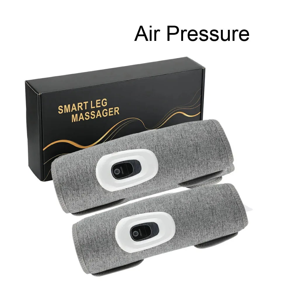 Electric Leg Massager Air Compression Calf Massage Relax Leg 3 Modes 360° Air Pressure Air Bag Leg Massage Rechargeable