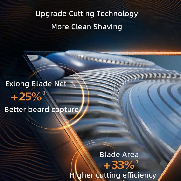 PHILIPS S1886/1887 Stand Up Electric Shaver USB Charge Stainless Steel PowerCut Blade Razor Triple Floating Head Beard Trimmer