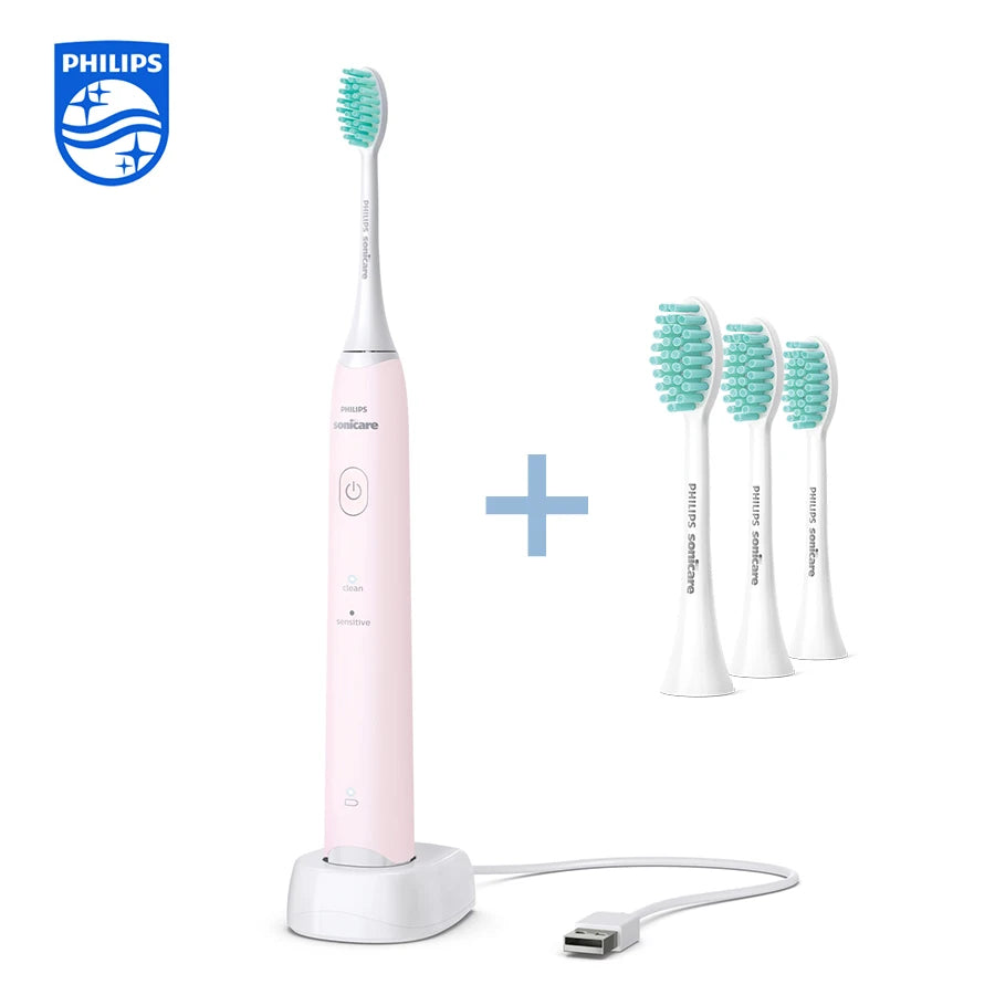 PHILIPS Sonicare HX2421 Electric Toothbrush Two Modes Teeth Gentle Deep Cleaning Oral Cavity Care Gum Health Care Tooth Brush