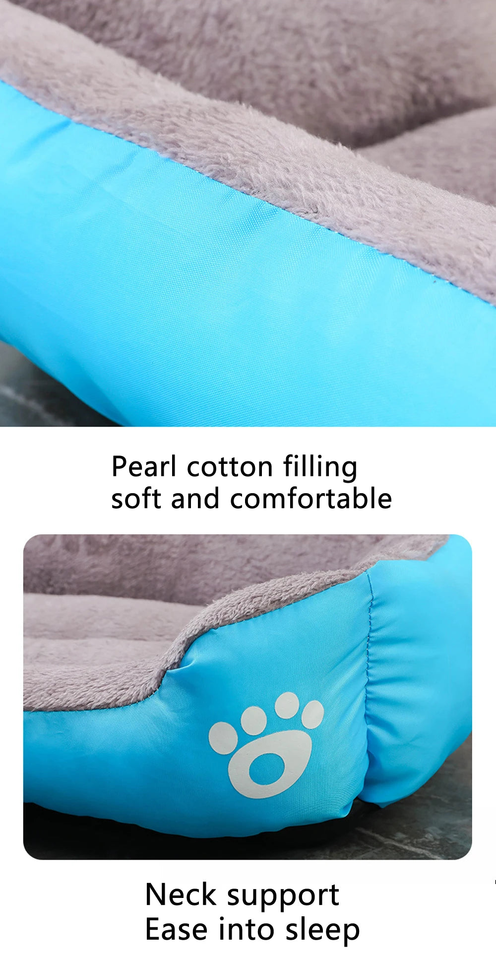 5 Sizes Large Dog Kennel Comfortable Cat Sofa Bed for Small Dog Nest Warm Pet Cat Sleeping Bed Winter Soft House Accessories