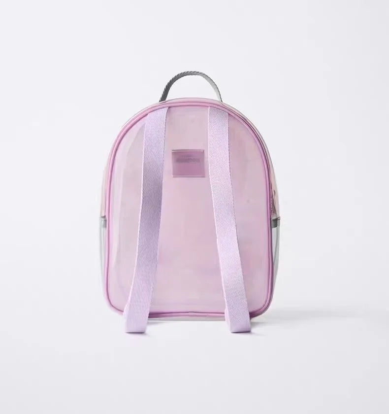 New Disney cartoon Stitch sequin Backpack bag Kindergarten school bag lady girls ball birthday gift