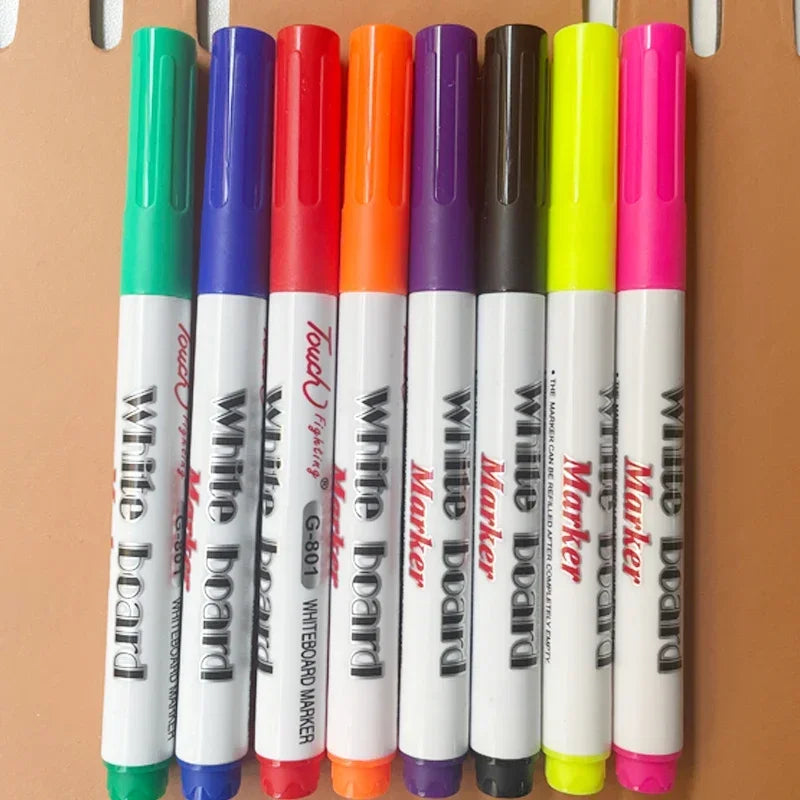 Magical Water Painting Pen Colorful Mark Pen Markers Floating Ink Pen Doodle Water Pens Children Montessori Early Education Toys