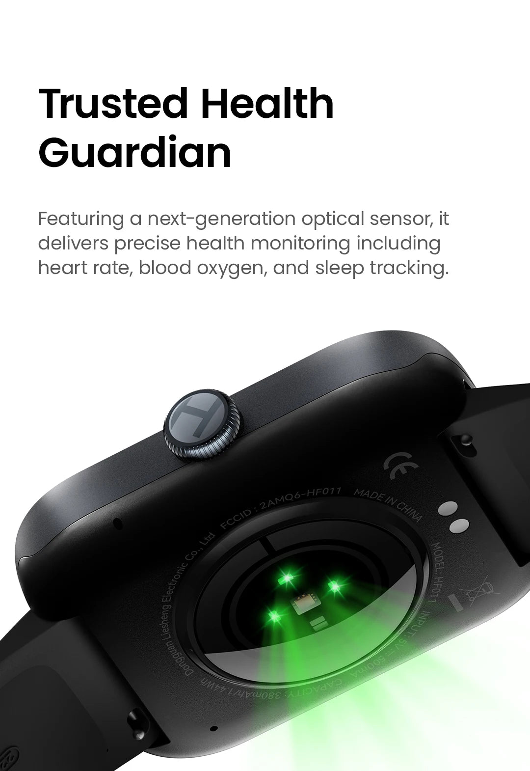 HAYLOU Watch 4 GPS Smartwatch 1.93'' HD Display Bluetooth Phone Call Health Monitoring IP68 Waterproof Smart Sport Watch