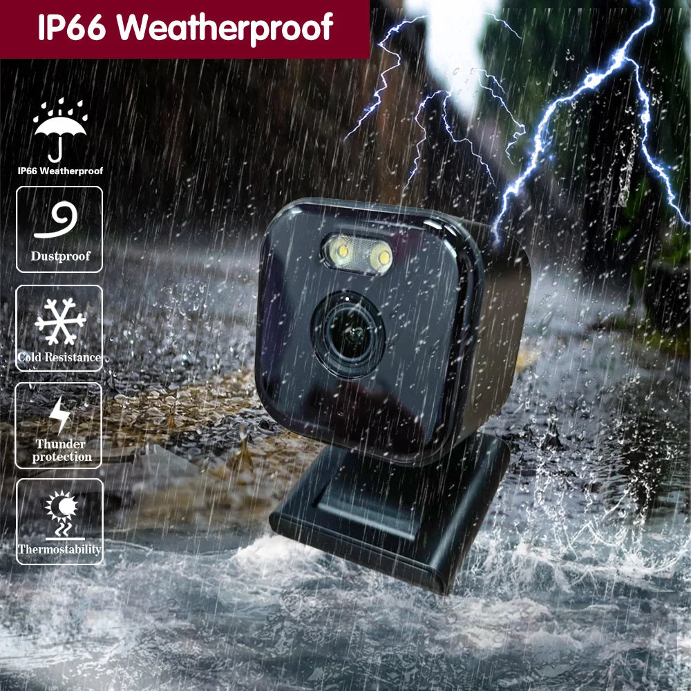 5MP Tuya Magnetic Camera Wireless Mini Color Night Vision Wifi Baby Monitor Cam Outdoor Wateproof CCTV Video Surveillance Camera