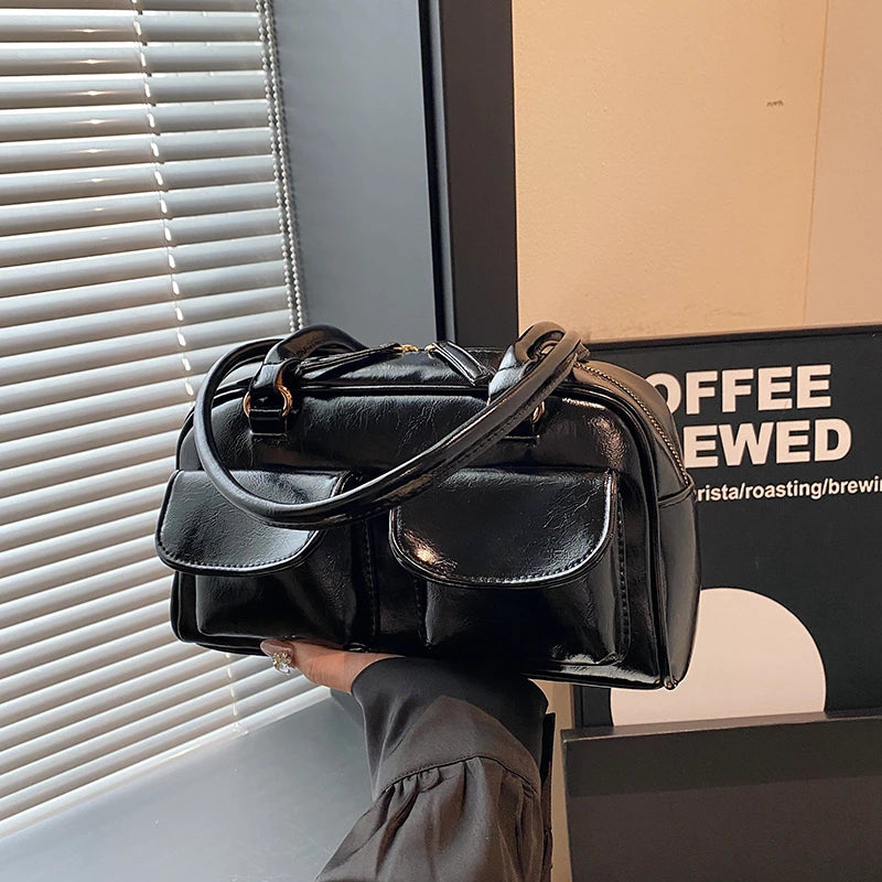 Shoulder Bag for Woman, Handbag Women Purse, Black Crossbody Bags, Underarm Bags,