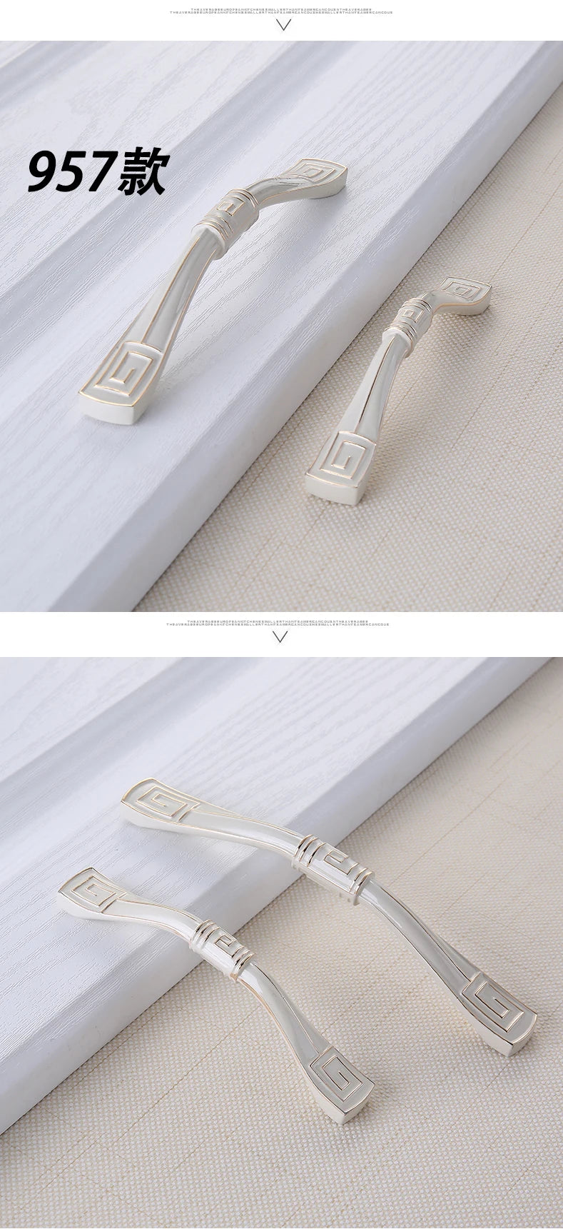 YM White Dressers Handle Kitchen Item Drawer Closet Wardrobe Gold Handle Cabinet Storage Door Cabinet Invisible Door Pulls Konb