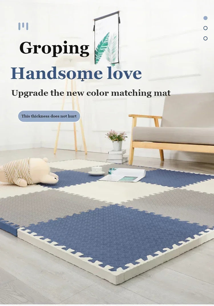 16/18Pcs Baby Puzzle Floor Kids Carpet EVA Foam Baby Blanket Educational Toys Play Mat Rubber Crawling Mat playmat 30x30x1CM New