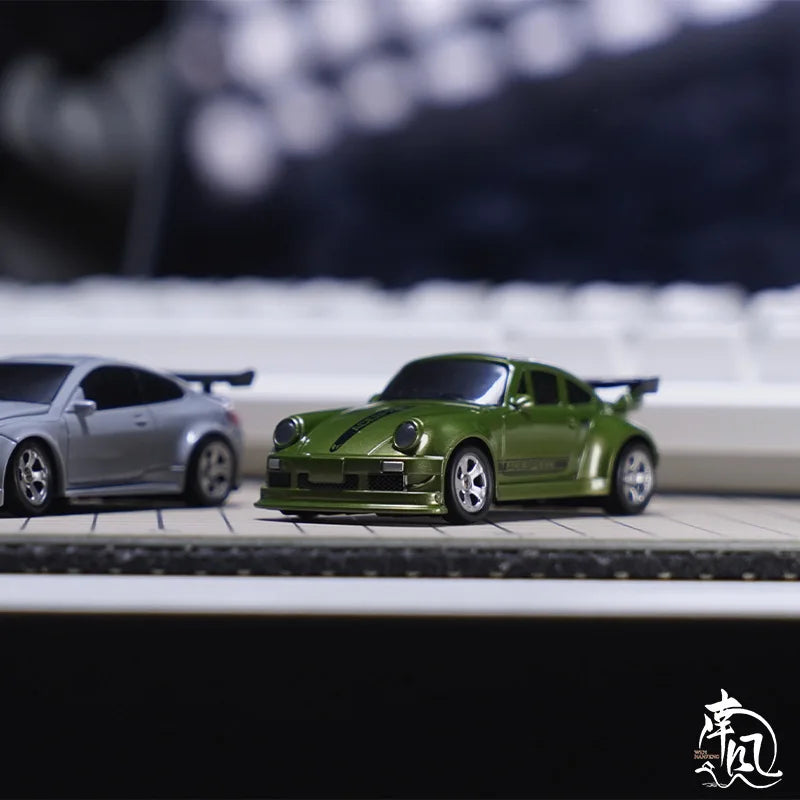 2025 New 1/64 Rc Car Desktop Remote Control Car Toy Stunt Remote Control Drift Car Rc Mini Racing 2.4g Simulation  Toy Model Gif