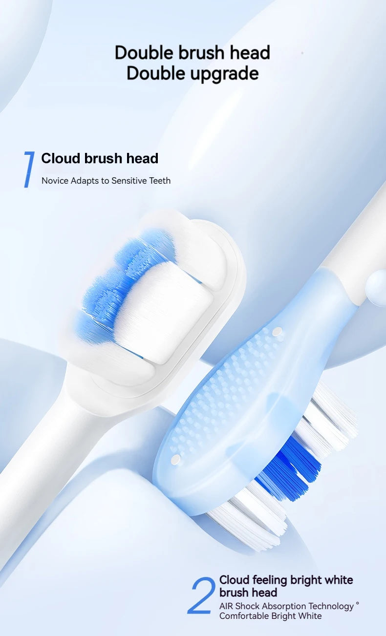 SOOCAS X3S Ultrasonic Electric Toothbrush IPX7 Waterproof Adult X3U Upgrade Smart Sonic Tooth Brush Upgraded USB Fast Chargeable