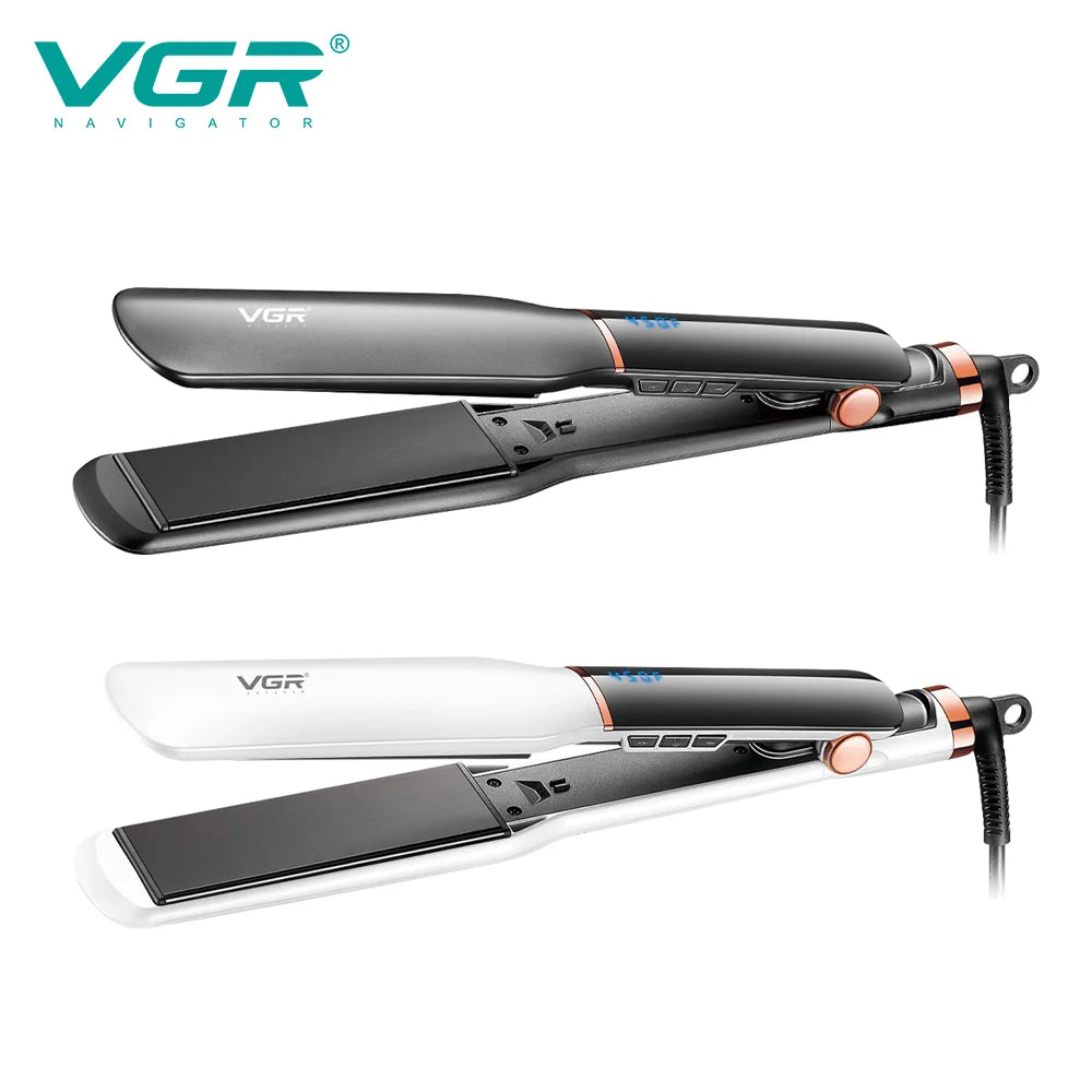 VGR Small Flat Iron Short Hair Pencil Flat Iron Mini Hair Straightener Tiny Hair Straightening Ceramic Beard Straightene V-519