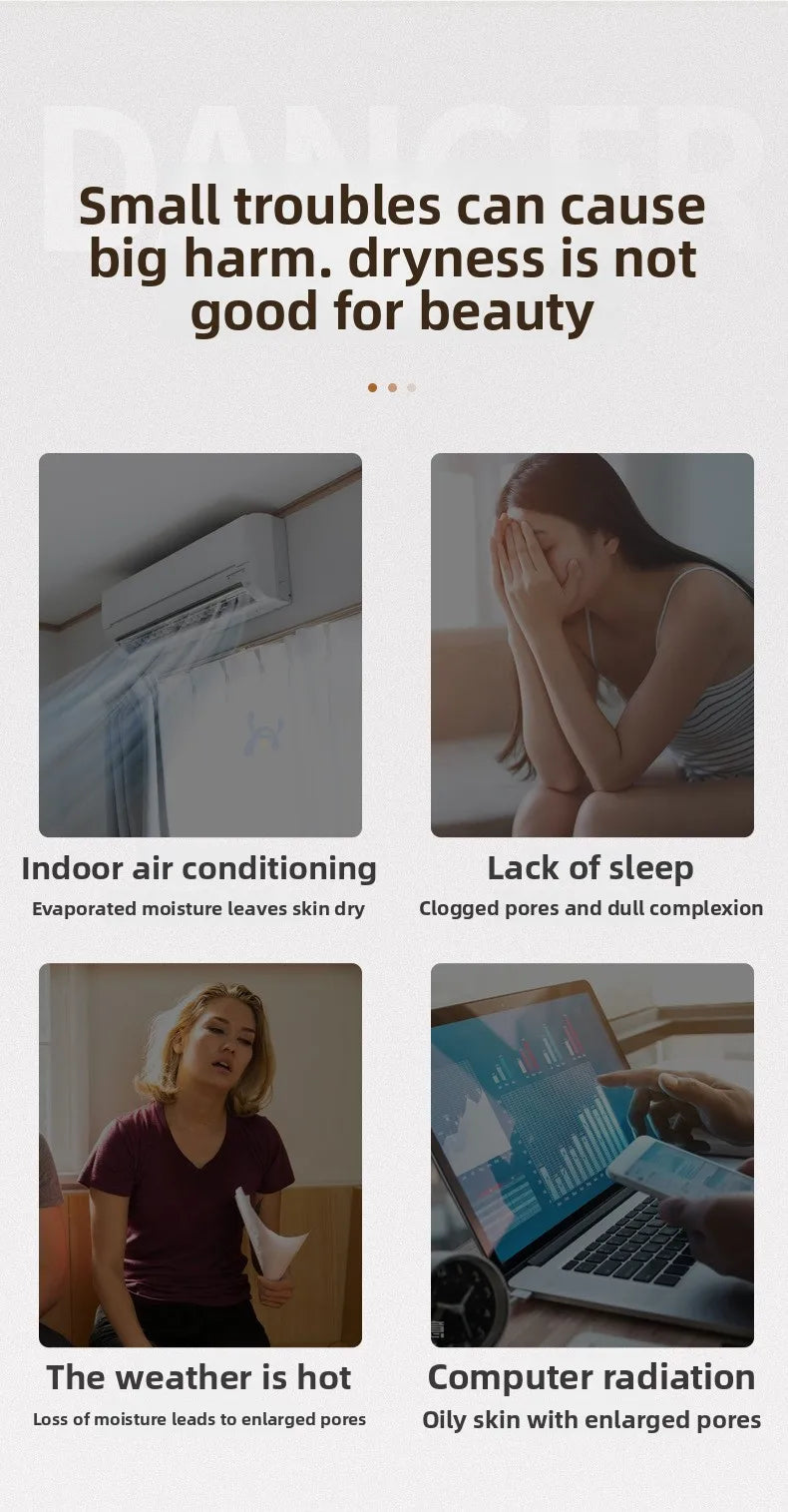 USB Humidifier for Bedroom Large Mist Baby Nursery with Constant Humidity