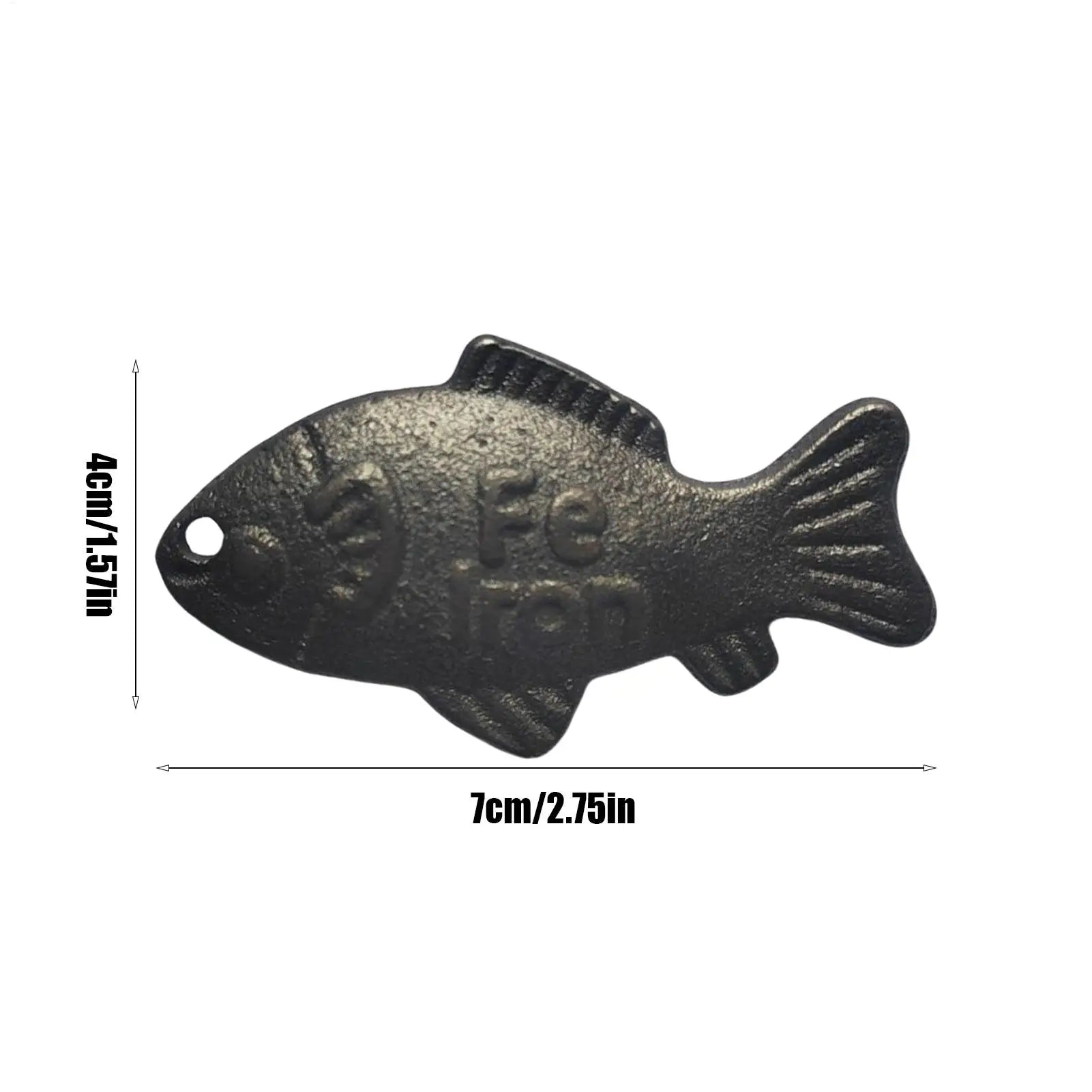Iron Fish Natural Source Of Iron Fish Effective 2 Pieces Reusable Kitchen Accessories for Deficiency Children Vegetarians