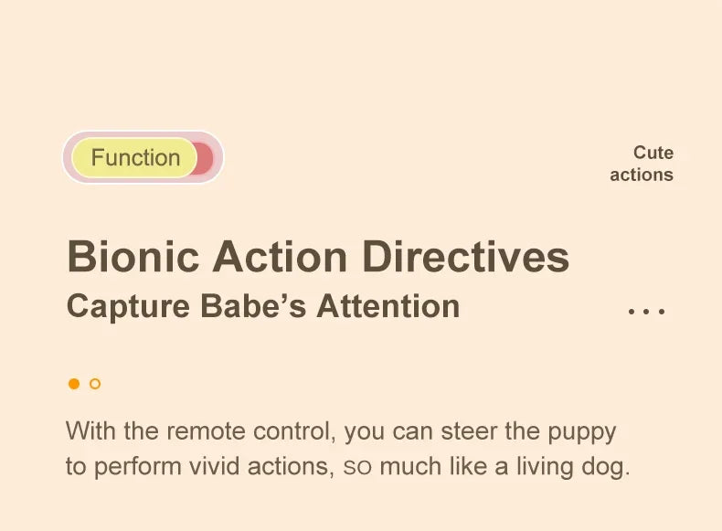 RC Robot Dog Electronic Stunt Pet Interactive Touch Programmable Smart Walking Dancing Kids Birthday Gift for Kids Boys Girls