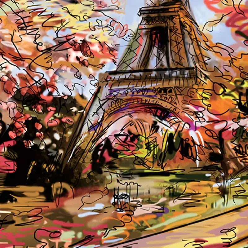 150pcs Test Tube Puzzle Strolling In The Rain Mini Travel Puzzle Gift Christmas House Paris Tower New Year