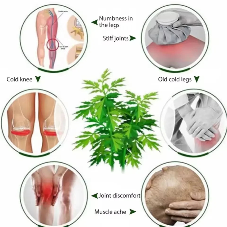 Winter Calf Heat Massager Electric Moxa Mugwort Foot Boot Muscle Relax Blood Circulation Wormwood Knee Pad with Remote Control