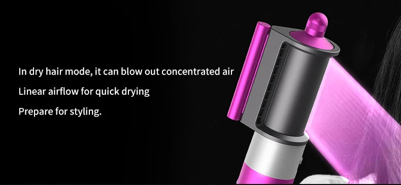 SenCiciMen X9 Multi Hair Styler Curling Iron Hair Hot Air Brush Curling Barrel Hair Dryer Salon Professional Curly Hair Styler