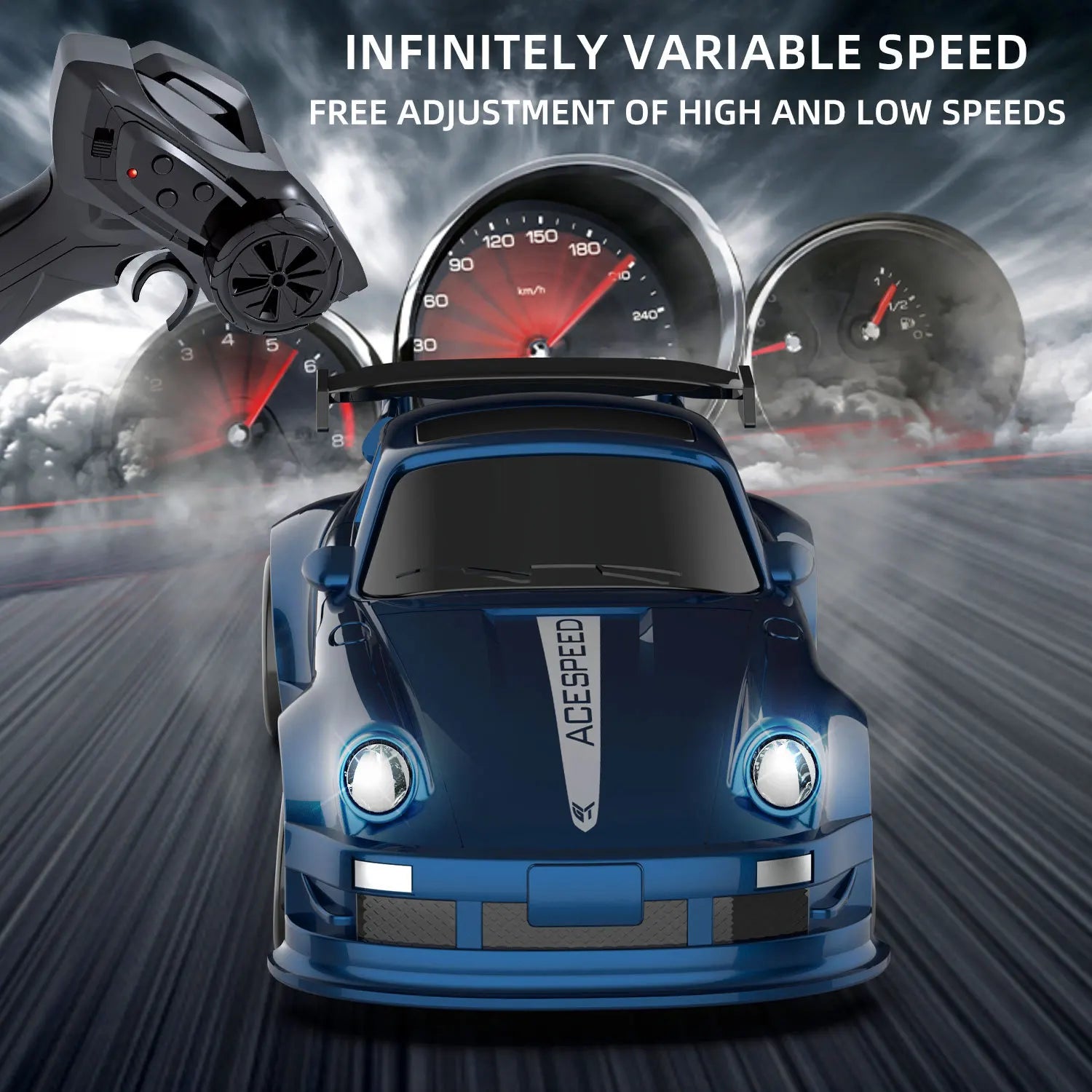 2025 New 1/64 Rc Car Desktop Remote Control Car Toy Stunt Remote Control Drift Car Rc Mini Racing 2.4g Simulation  Toy Model Gif