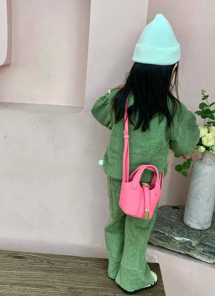 Children Messenger Bags Mother Kids Bags for Girl Pu Purse for Women Crossbody Bags Designer Bag Travel Bag Bolsos De Mujer 2024