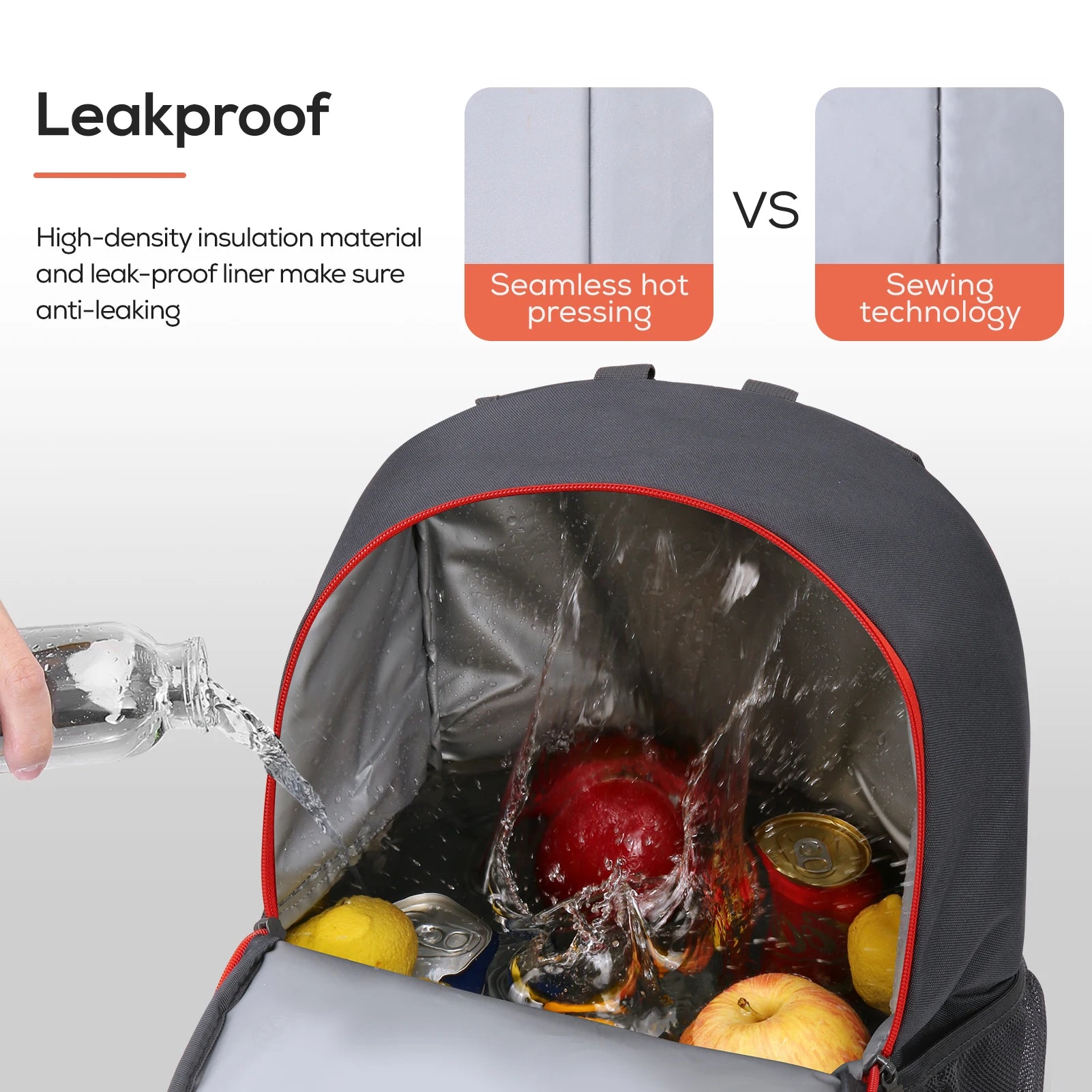 TOURIT 30L Thermal Backpack Cooler bag for drinks Insulated Bag Travel Beach Beer Leak-proof Food lunch Bags Portable Coolers