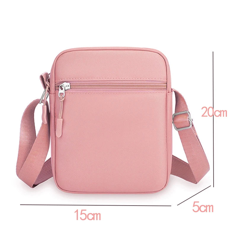 Demon Hunters Kpop Crossbody Bag Women Shoulder Bags Girls Square Bag Mobile Phone Storage Bags Outdoor Anime Printed Handbag