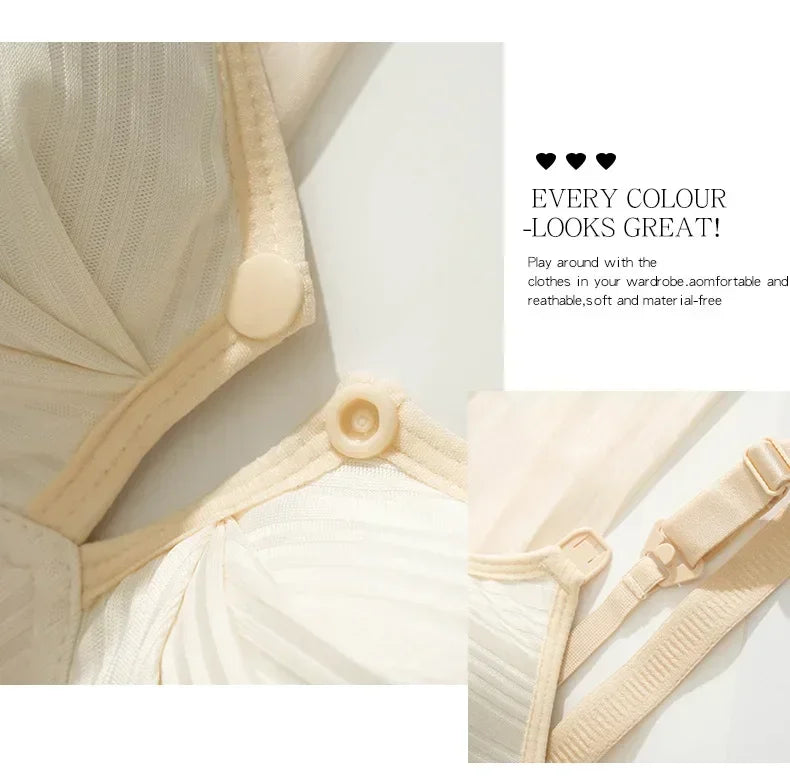 Breastfeeding Bras Maternity Nursing Bra for Feeding Nursing Underwear Clothes for Pregnant Women Soutien Gorge Allaitement