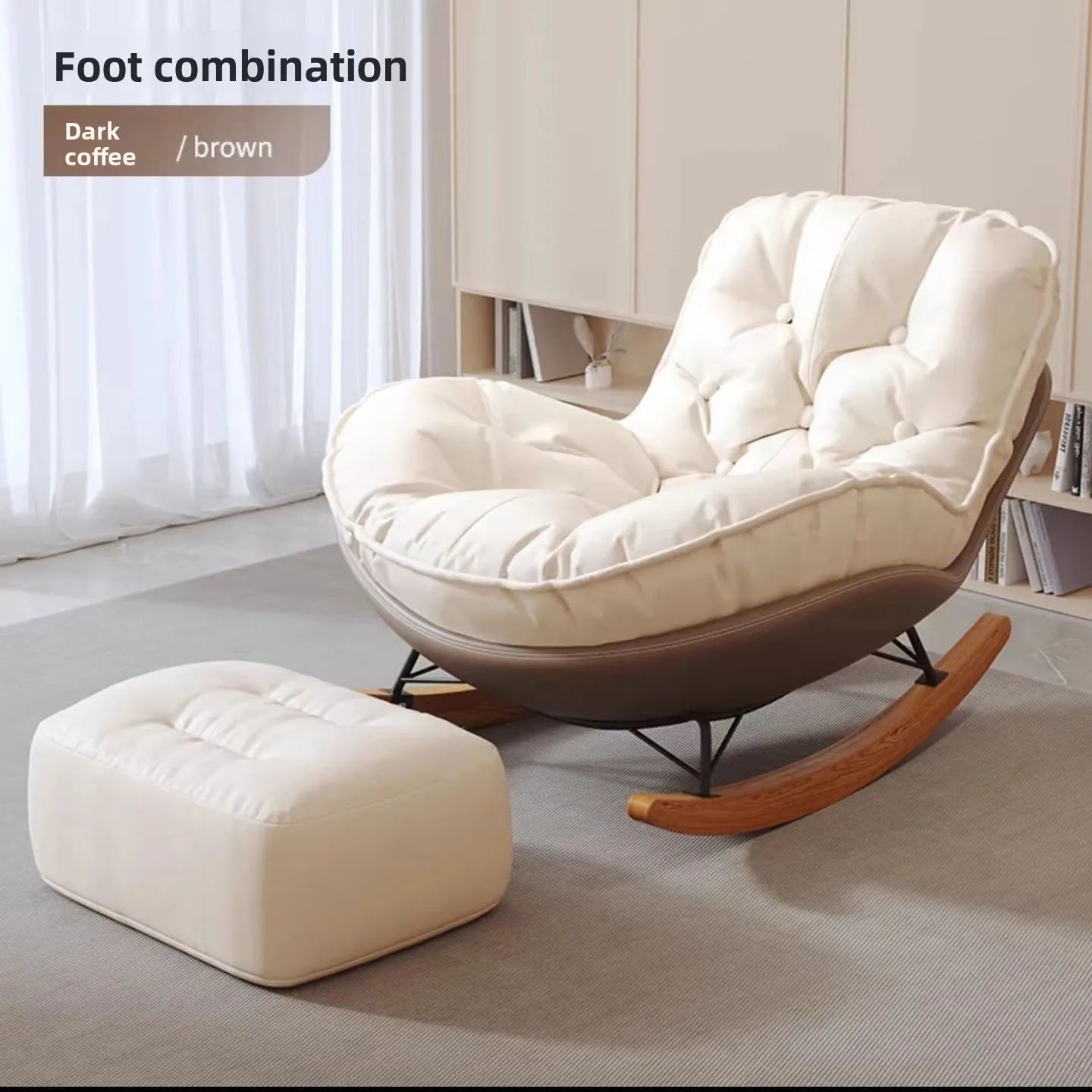 Furnished Lazy, Sofa, Penguin, Rocking Chair, Recliner, Balcony, Outdoor, Home, Bedroom, Leisure Chair, Living Room, Chair